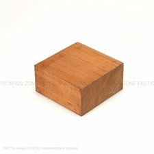 Honduran Mahogany Bowl 4x 4x 2-Woodturning Square Blank- Free US Shipping