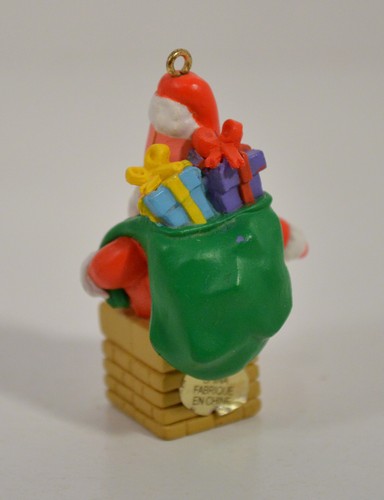 Weihnachtsmann Patrick Stern 2" Mini Christbaumschmuck Spongebob Schwammkopf - Bild 2 von 3