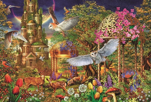 NEW Clementoni Jigsaw Puzzle 1500 Pieces 31741 Woodland Fantasy Garden HQC - Picture 2 of 2