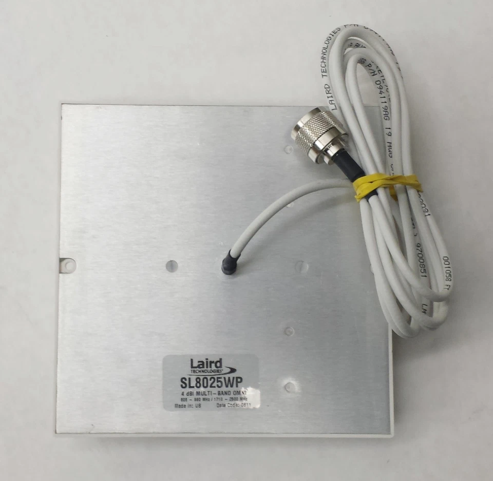 NEW LOT 9 LAIRD SL8025WP MULTI-BAND OMNI ANTENNA 4DBI 806-960 1710-2500 MHz - Image 3 of 4