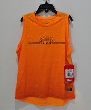 NWT GIRLS YTH THE NORTH FACE LONG  SHORT WANDER TANK TOP TSHIRT M, L