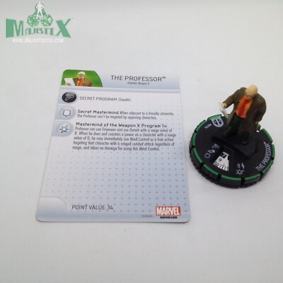 Heroclix Deadpool set The Professor #007b Prime figure w/card!