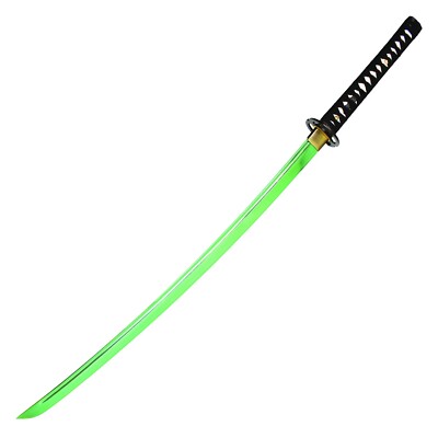 41  SHARP Blade Katana Handmade Samurai Sword w/ Musashi Tsuba & Scab