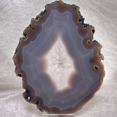 Achat Scheibe 13,9 cm x 11,1 cm Agate Slice Achatscheibe Agate