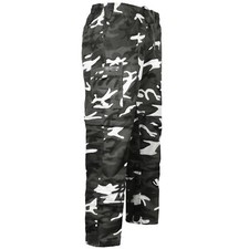 MENS 3 IN 1 ZIP OFF CAMOUFLAGE TROUSERS ARMY COMBAT CARGO SHORTS WORK PANT S-3XL