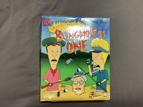 Beavis And Butthead Bunghole In One Windows 95 Cd-Rom Game