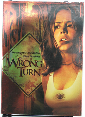 Wrong Turn (DVD, 2003 Widescreen/Full Frame) Eliza Dushku & Desmond Harrington