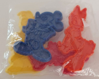 Disney Tupperware Cookie Cutters Mickey, Minnie, Donald, Daisy Vintage Rare