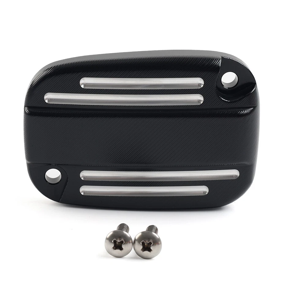 Motorcycle Brake Cylinder Reservoir Cover Cap For Harley Touring Electra Glide — 第 3/4 张图片