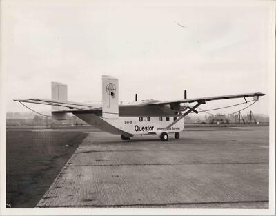 QUESTOR INTERNATIONAL SURVEYS CANADA SHORT SKYVAN MANUFACTURERS PHOTO SC-7 3