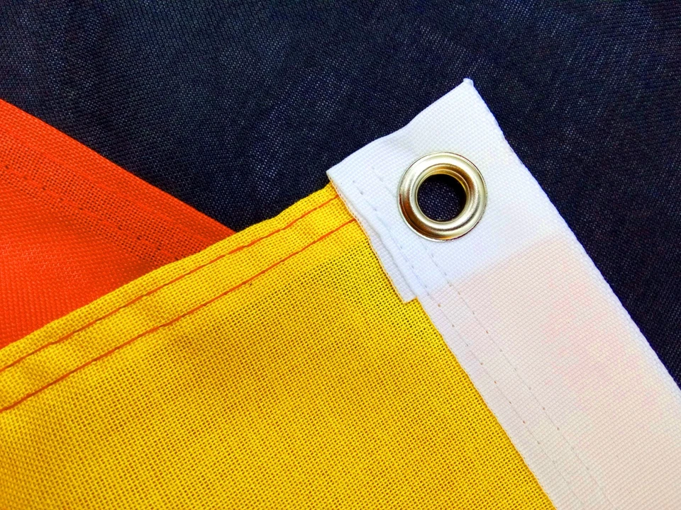 FLAGLY Fahne Deutschland Flagge stabiles Schiffsflaggentuch mit Ösen - Bild 2 von 4