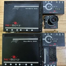 Lot of 2 NetBotz 500 Security Camera Monitoring Devices