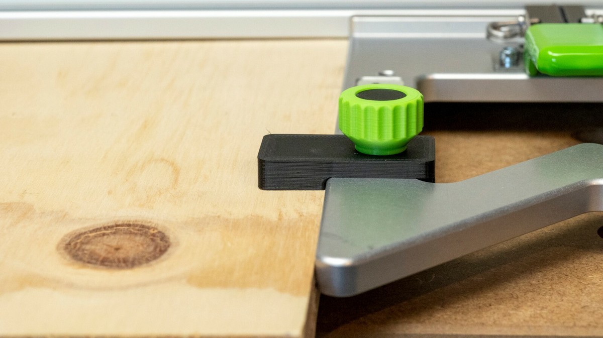Anti Tip Support Tab For Festool Guide Rail Square FS-WA/90 By Tripoint Precision | 3D Printed PLA Made In USA - View #5