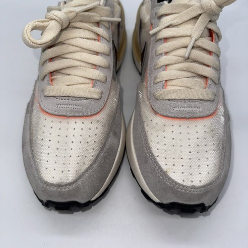 Nike Waffle One Natural/LT Chocolate (DC0481 103) Size 6Y - Picture 3 of 14