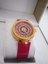 Versace Women's Mystique Foulard Rose Gold Ion-Plated Diamond Watch