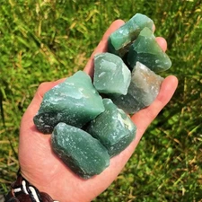 Raw Rough Green Aventurine Chunk Healing Reiki Crystal Mineral Rocks Gift 1PCS