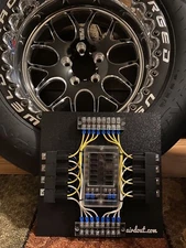 Race Car Fuse/ Relay Panel Block 8 Way Custom Universal LSX Swap Drag Harness