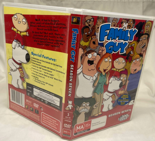 Family Guy Seasons 1-7 + 2 Movies DVD Total World Domination Box Set AUS PAL R4 - Picture 16 of 24
