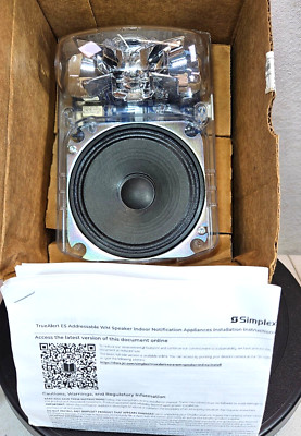 Simplex 49SV-APPLW Visual Speaker / Visible Fire Alarm New Open Box - FAST SHIP!