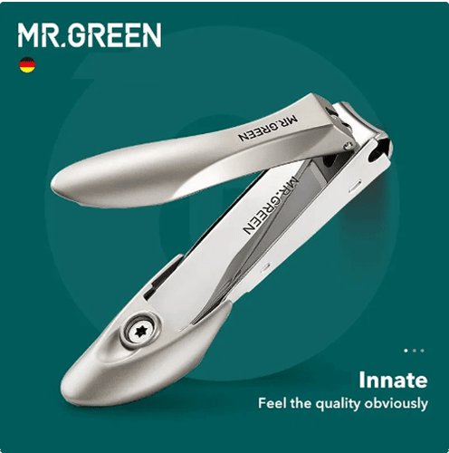 Cortador de uñas antisalpicaduras MR.GREEN de acero inoxidable para manicura - Imagen 8 de 8
