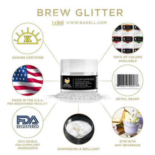 4th of July Brew Glitter Collection B (4 PC SET) | 4th of July Party Kit - Picture 3 of 10