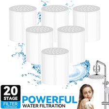 1-10X 20-Stage Shower Filter Replacement Cartridge Shower Filter for Hard Water