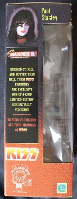 KISS PAUL STANLEY ROCK HEADLINERS XL Doll/Figure - 1999 Kiss