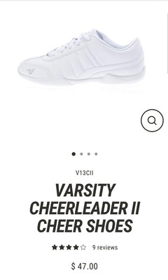 varsity cheerleader ii cheer shoes