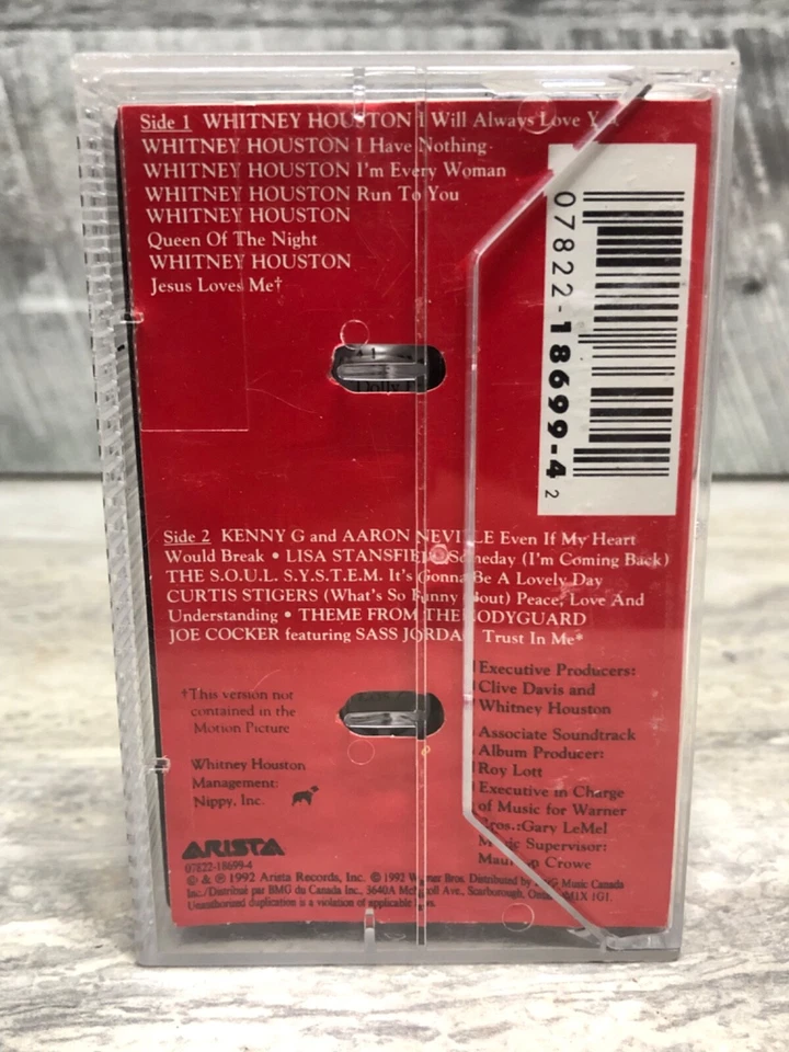 The Bodyguard Soundtrack 1992 Music cassette - Image 2 of 3