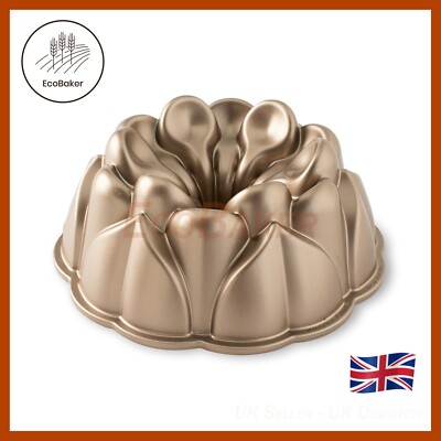 Nordic Ware 93848 - Magnolia Bundt Bundt  Pfanne - UK Versand