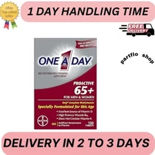 One A Day Proactive 65 Plus Multivitamins Supplement 150 Tablets Men Women 65+