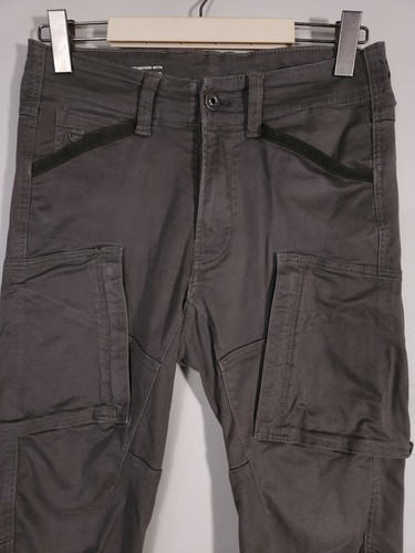 G-Star Raw Zip Pocket 3D Skinny Cargo Pants Stretch Mens size W29 L28 - Picture 2 of 12