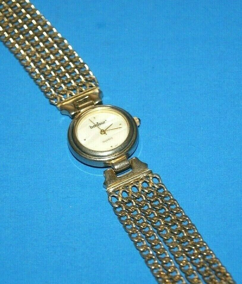 Beautiful Vintage Bonjour Gold Tone Watch | eBay display picture 2