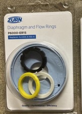 Zurn P6000-ER15 Diaphragm And Flow Rings Replaces Sloan A-156-A