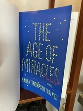 1st Edition Age of Miracles Karen Thompson Walker Advance Reader's Edition ARC