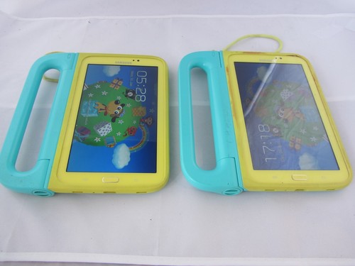 TWO Samsung Galaxy Tab Kids Tablets MODELS SM-T2105