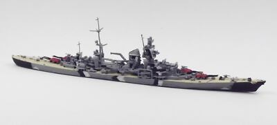 Neptun T1030AS German Cruiser Prinz Eugen Camouflaged & Painted Deck 1945 1/1250