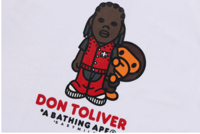 BAPE X CACTUS JACK X DON TOLIVER 】MILO TEE 3XL white BAPE X CACTUS JACK X DON TOLIVER 】MILO TEE 3XL white