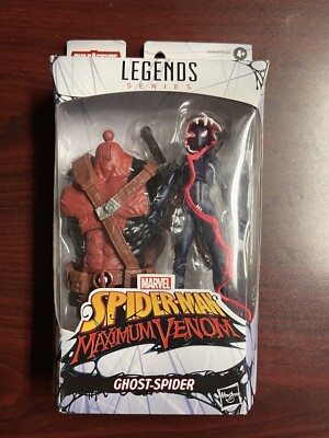 Marvel Legends Ghost Spider Maximum Venom BAF Venompool Action Figure Hasbro
