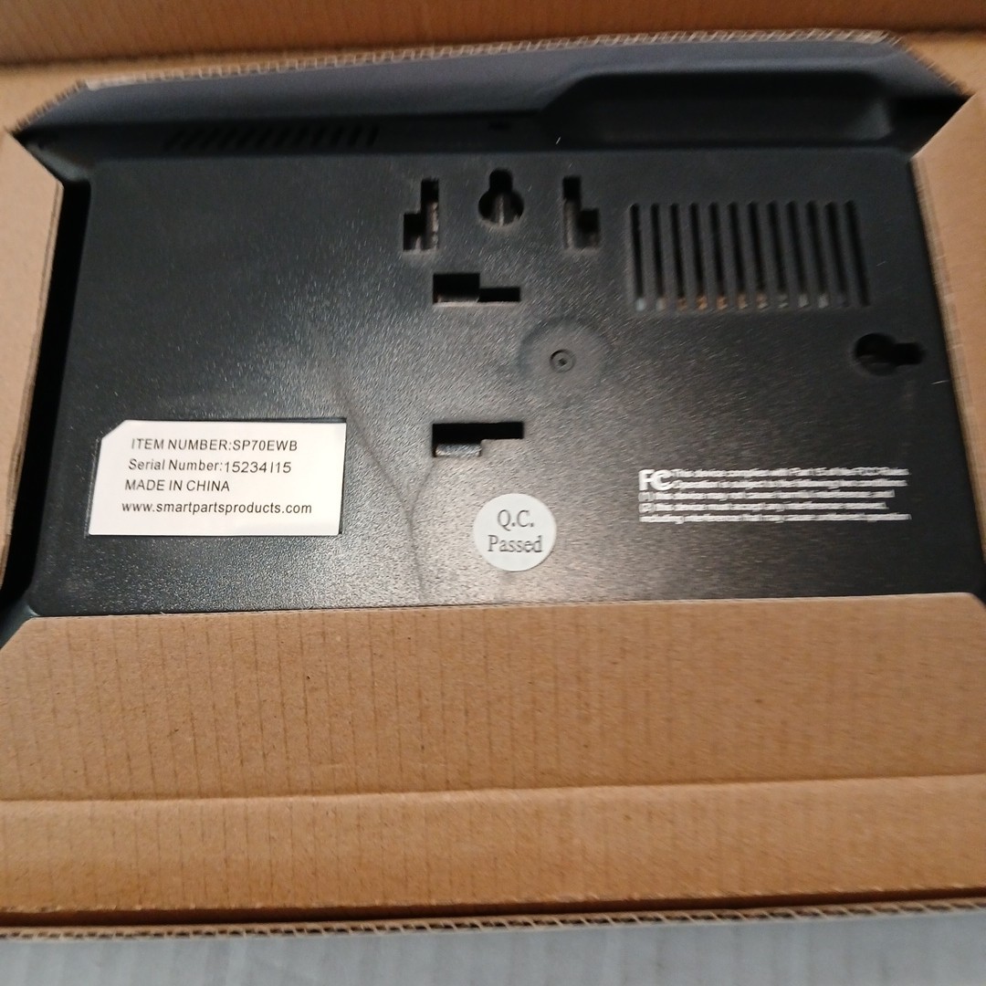 New Digital Photo Frame SP70BRS 7-Inch Opti Pix 9X6.5 NIB Smart Parts