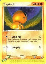 Trapinch 82/100 Sandstorm Light Play LP Pokemon DNA GAMES on eBay