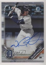 2019 Bowman Draft Chrome Pick Refractor /499 Nick Quintana #CDA-NQ Auto 4z8