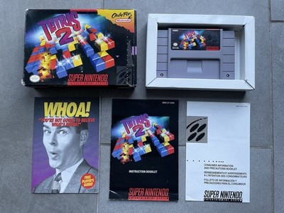 SNES Tetris 2 in OVP mit Anleitung US Spiel Super Nintendo NTSC Boxed