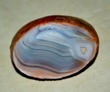 4 PCS LOT Agates w/ 3d Parallax Effect from Patagonia Argentina * rare