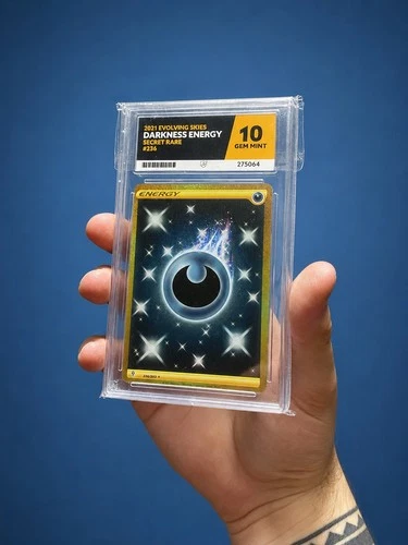 Pokemon Evolving Skies 236/203 Darkness Energy Ace Gem Mint 10