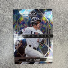 Panini Stars & Stripes Prizm 2026 Prizmatic Grady Emerson USA 18U #3