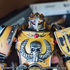 Premium Man Head Sculpt Model For Joytoy action Imperial Fist Action Figure