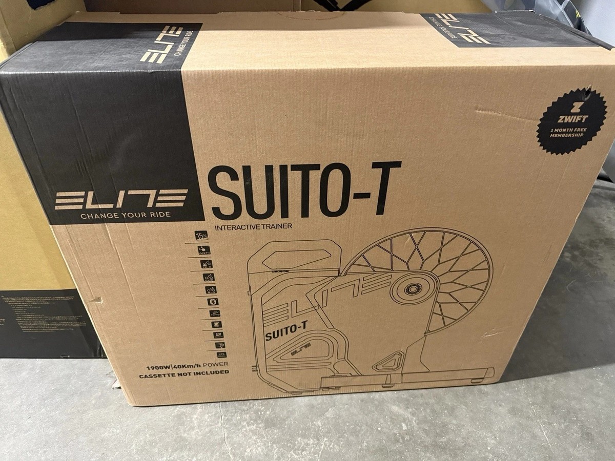 Elite Suito-T Direct Drive Interactive Trainer - Black for sale