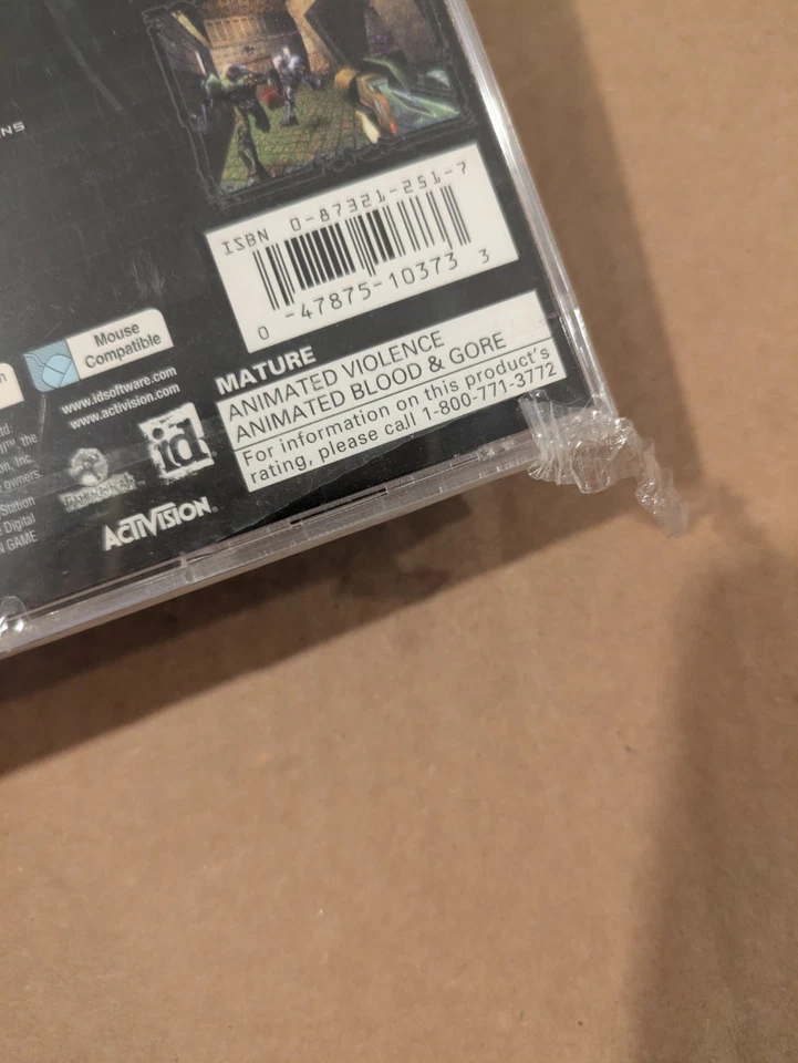 2000 SONY PLAYSTATION 1 PS1 ACTIVISION QUAKE II 2 FACTORY SEALED NEW - Image 3 of 4