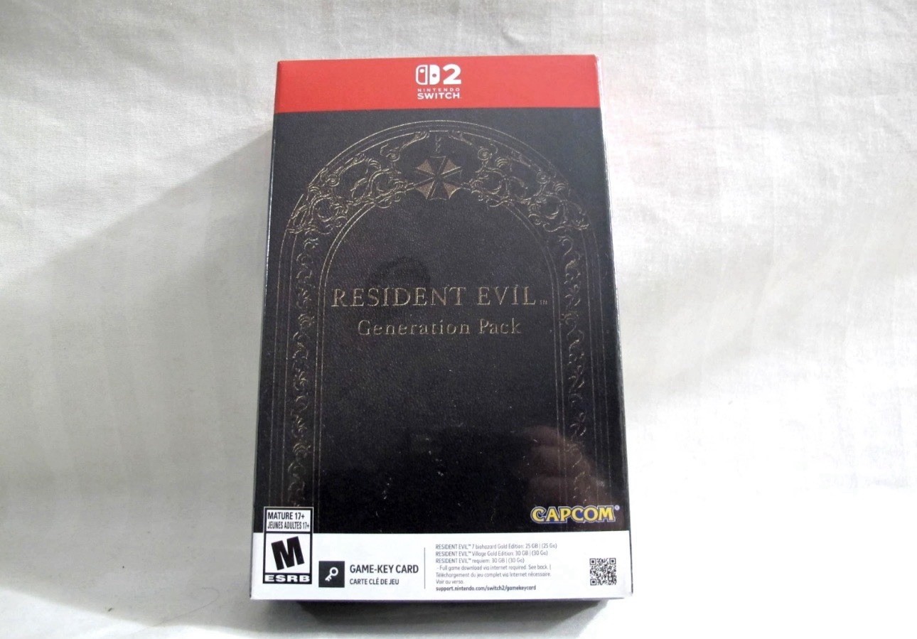 Resident Evil Generation Pack Nintendo Switch 2 - Game Key Card  - Fast Shipping